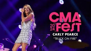 Carly Pearce – “truck on fire”  CMA Fest 2024