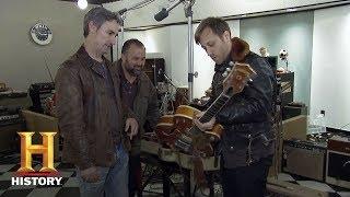 American Pickers The Black Keys Dan Auerbach Checks Out a Gretsch Guitar S13 E8   History