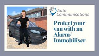 Alarm Installed to this Renault van in Essex - Auto Communications