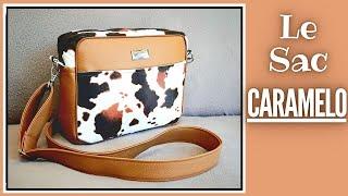 Tuto #DIY facile  coudre un sac bandoulière en simili  Le Sac #CARAMELO 