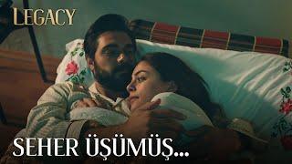 Seher and Yaman slept together hugging each other  Legacy Episode 234 English & Spanish Subs