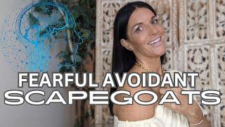 Scapegoats of Narcissistic Triangulation who have a Fearful Avoidant Attachment Style