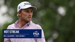 Will Zalatoris Runs HOT with five birdies in seven holes   2022 PGA Championship