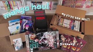 manga haul & unboxing  my FIRST BOXSET 