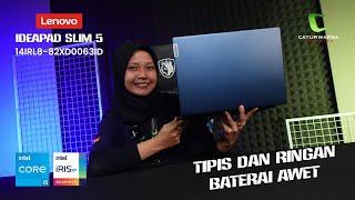 Tipis Ringan Baterai Awet  Lenovo IdeaPad Slim 5 14IRL8 82XD0063ID