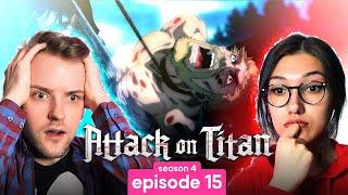 Attack on Titan  Season 4 Episode 15 REACTION