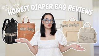 Comparing popular DIAPER BACKPACKS  Whats in my diaper bag toddler mom edition