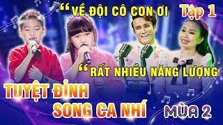 TUYỆT ĐỈNH SONG CA NHÍ mùa 2 - Tập 1  Thí sinh nhí KHIẾN GIÁM KHẢO BẤN LOẠN vì HÁT QUÁ ẤN TƯỢNG