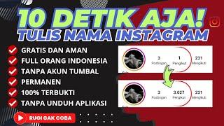 Cara Menambah Followers Instagram Gratis Tanpa Akun Tumbal Permanen 2024