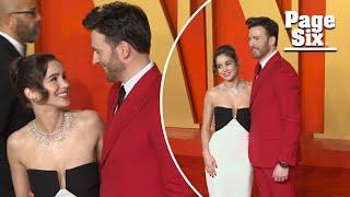 Chris Evans and wife Alba Baptista make red carpet debut at 2024 Vanity Fair Oscars party