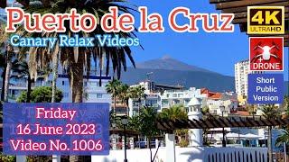 TENERIFE ️ Puerto de la Cruz Canary Islands 16 June 2023 Teneriffa Kanarische Inseln Canarias