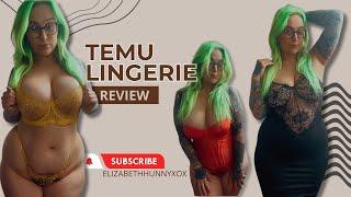 Mini Temu Lingerie Try On & Review