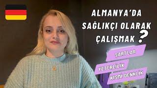 SAĞLIKÇILAR İÇİN ALMANYA DENKLİK SÜRECİÖNEMLİ BİLGİLER