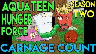 Aqua Teen Hunger Force Season Two 2003 Carnage Count