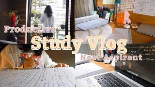 Productive Study Vlog  Neet aspirant  Neet 2022 