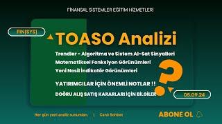 TOASO  Taban Mı Oluşturuyor?  Alım İçin Gerekli Şartlar  #toaso HISSE SENEDI teknik Analiz