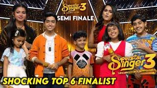 Shocking Top 6 Finalist Announce of Superstar Singer Season 3 Today Episode  Superstar Singer 3