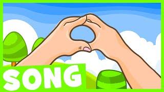 Make a Circle  Shapes Song for Kids