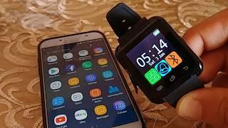 How to pair U8 smart watch to Samsung Galaxy Android