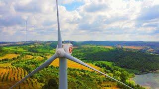 Wind Turbine - Terkos DJI Mavic Mini DroneRüzgar Gülü - Terkos DJI Mavic Mini