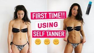 FIRST TIME USING SELF TANNER  10 Minute SIX PACK