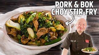 Super Easy Pork & Bok Choy Stir-Fry Recipe