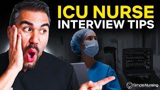 ICU Nurse Interview Tips  New Grad Advice from SimpleNursing