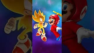 Sonic Vs Mario #Shorts #Sonic #Mario #Edit #Games #Sega