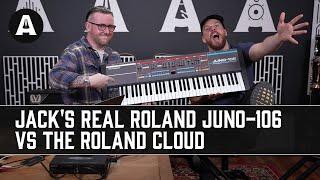 Hardware vs Software  Jacks REAL Roland JUNO-106 vs The Roland Cloud