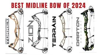 BEST MIDLINE BOW OF 2024 - HOYT vs BOWTECH vs ELITE vs DARTON - WHO MAKES THE BETTER BOW?  HAXEN 