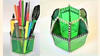 Plastic Bottle Craft Idea  DIY Multipurpose Organizer  Best Out Of Waste
