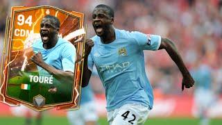 YAYA TOURE IS A BEAST IN FC MOBILE