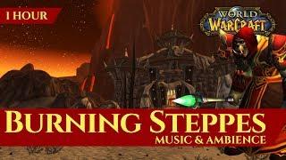 Vanilla Burning Steppes - Music & Ambience 1 hour 4K World of Warcraft Classic