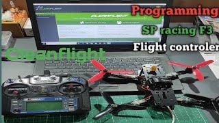 Sp racing f3 programming in cleanflight  fpv drone programming in cleanflight in 2023