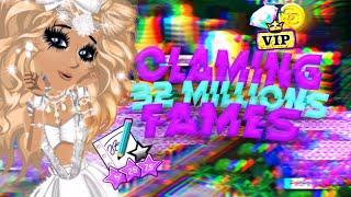 CLAIMING 32 MILLION FAME ON MSP + LEVEL 95 