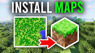 How To Download Minecraft Maps Full Guide  Install Minecraft Maps