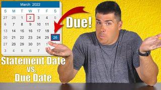 Credit Cards 101 Statement Dates vs Due Date