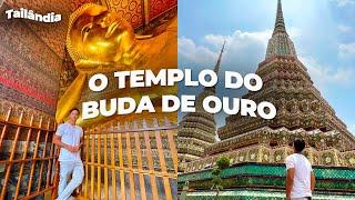 VISITEI O TEMPLO DO BUDA DE OURO NA TAILÂNDIA  Rodrigo Ruas