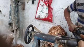 eshwaran karala kattai Neem wood karala kattai making video 9884670559.8668115467