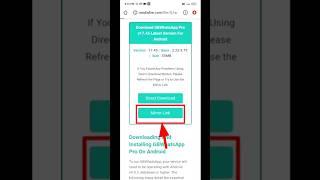 Gb whatsapp update kaise kare  Gb whatsapp pro v17.45 update kaise kare