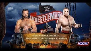 WWE2K24 - Drew McIntyre vs Brock Lesnar - 2020 - WWE Championship #wwe2k #wwe2k24