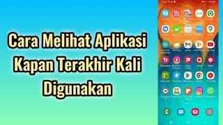 Cara Melihat Aplikasi Kapan Terakhir Kali Digunakan