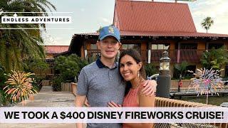 We Took a $400 Disney Fireworks Cruise  Enchantment Fireworks