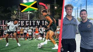 MESSI teammate COOKS ballers in Miami Is Jamaican pro 1V1 GOAT? 1v1’s for $2000