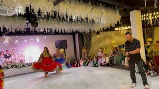 Afghan group dance attan engagement