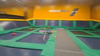 Sammy at RocknJump doing round off. Concord June 23 2022