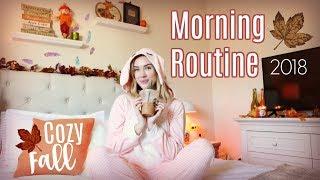 My COZY Fall Morning Routine