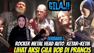 Super GilaRocker Metal Auto Ketar-Ketir Lihat Aksi Gila VOB Di Konser Prancis  VOB Reaction