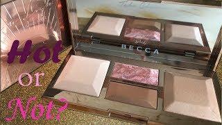 Лимитированная палетка для лица Becca be a Light. Покупки из Sephora.