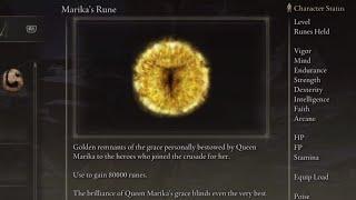 Elden Ring DLC - Marikas Rune  Shadow of The Erdtree